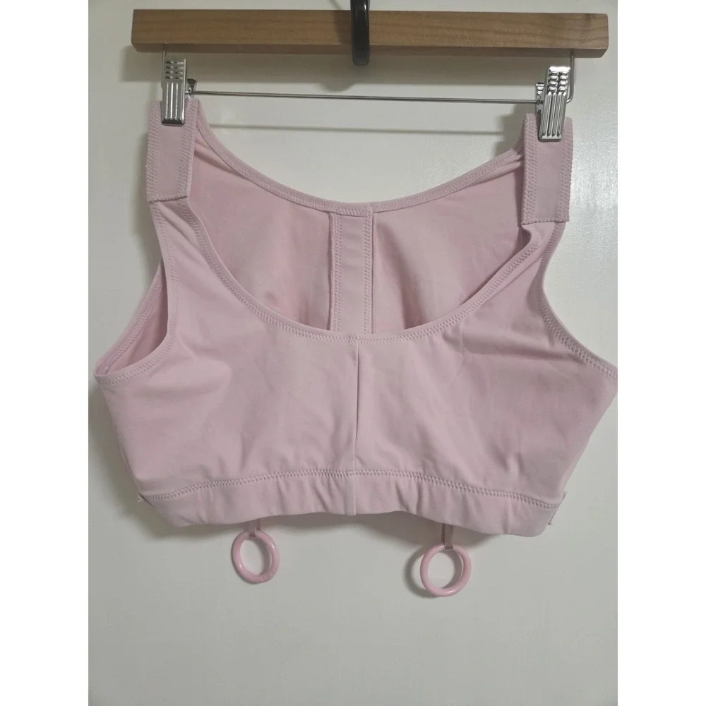 Masthead Elizabeth Pink Surgical Recovery Compression Bra L Front Closure Post